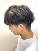 波巻きパーマメンズマッシュ春日井