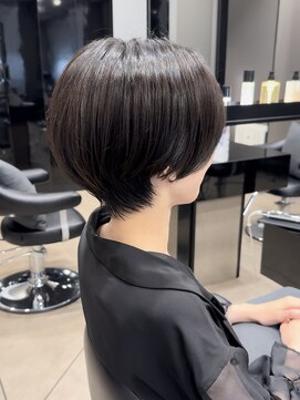 ハルキ ミナト ジャパン オオサカ(HARUKI MINATO japan OSAKA) 30代40代50代小顔似合わせカットくびレイヤーエモージュ大人可愛