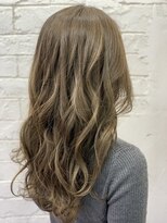 アジールヘア 所沢プロペ通り店(agir hair)&nbsp;ハイミルクティーグレージュ小顔ワンレンカットケアブリーチ所沢