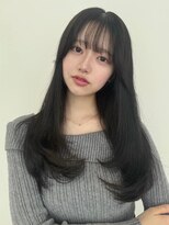 ユーフォリア 青山(Euphoria)&nbsp;20代30代40代◎韓国ヘアー顔周りレイヤー似合わせカットロブ