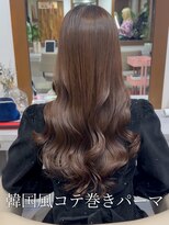 アミー 銀座(Ammy) 韓国風コテ巻きパーマ