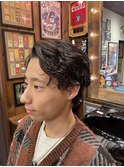 ウェーブパーマ