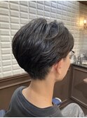 流れるニュアンスパーマスタイル