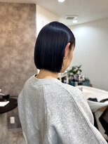 アラレ(ARARE)&nbsp;ブルーブラック+ミニボブ