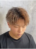 アップバング ショート