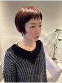 こなれショート ワイドバング メルティカラー【30代/40代】