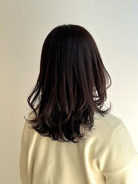 ランプヘアーデザイン(LAMP HAIR DESIGN) 【堀田 奈穂】ミディアムレイヤースタイル/ブラウンベージュ/