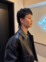 サロンドミルク 溝の口店(salon de MiLK)&nbsp;くせ毛風perm×スパイキーショート