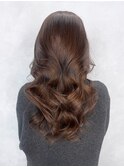 美髪韓国ヘア顔周りレイヤーロング_ba542901