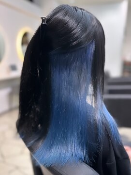ラピス 福岡天神店(Lapis) インナーブルー/ブリーチ/ハイトーン/髪質改善/レイヤーカット