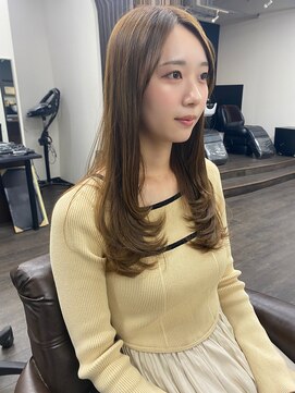 ヘアーサロン アウラ(hair salon aura) 【aura】レイヤースタイル/レイヤーカット/オリーブグレージュ