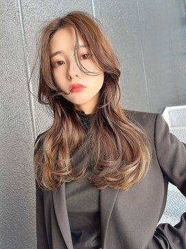 アンジェリカラボ 梅田店(ANGELICA LABO) くびれレイヤー×韓国ヘア×髪質再生×髪質改善【川又】