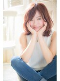 カラーがポイント☆ふわミディa