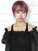バース(BIRTH) ショート&ボブ専門サロン【BIRTH】ピンクバイオレットショート6
