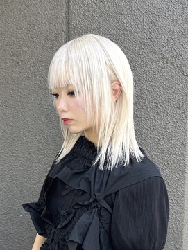 サイ(sai) 前髪/アンブレラカラー/こなれミディ/イメチェン/ウェーブパーマ