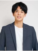 ミディアムヘア/ショコラベージュ/ボブルフ/新宿駅