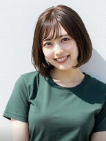 ファクトリーファイブ(Factory5) 小顔ボブミディアムベージュ20代30代40代くびれミディ韓国ヘア