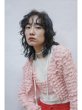 マッシュ 北堀江(MASHU) マッシュウルフ　パーマスタイル