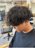栃木メンズ波巻きスパイラルパーマシャドウパーマツイストパーマ
