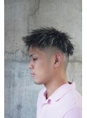 ホワイトメッシュ×ツイスト