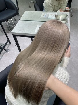 ペレ 渋谷(PELE) ミディアムヘア/デザインカラー/フェイスフレーミング/渋谷