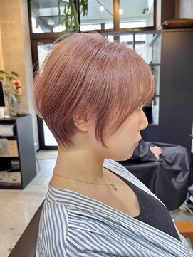 カジノ(CASINO) レイヤーショート/ピンクベージュ