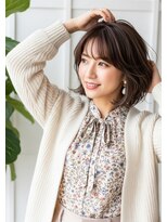 フルショウ 栄店(FURUSHO)&nbsp;ココアブラウン/レイヤーショート/バタフライカット