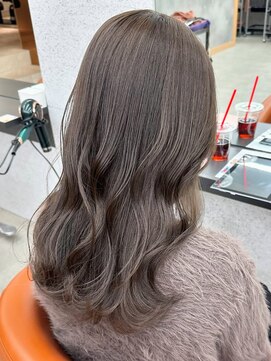 オリーブベージュカラー*オリーブベージュカラー*髪質改善