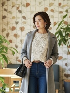 美染 丸山店(Bisen) 白髪ぼかし/白髪染め/オーガニックカラー/白髪/鳥取市/鳥取