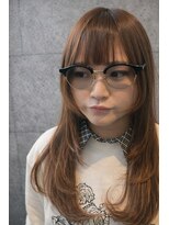 テラ(terra)&nbsp;エアリーハッシュレイヤー×オレンジベージュ