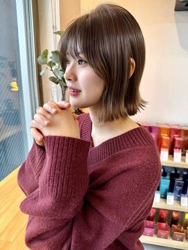 ファースト(1st.) 切りっぱなしボブ×くびれ×レイヤーカット