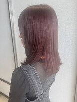 ビーヒアナウ 金沢県庁店(BE HERE NOW)&nbsp;【ブリーチなしカシスレッド】