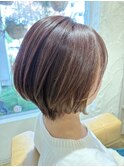 大人ショートボブ