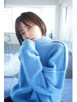 ワンラヴェストヘアオルシェット 長野駅(One Lovest Hair olchette)&nbsp;ダブルカラー/ミニボブ/ブリーチ切りっぱなし長野駅