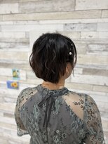 ブルームス アンジュ(Blooms Unge)&nbsp;編み込み入り巻きおろし