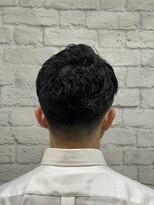 グレイスフル バーバープラチナム 六本木店(Graceful Barber platinum)&nbsp;ツーブロック束感ショートアップバング