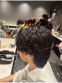 メンズヘアセット