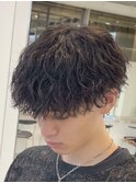 ツイスパ/ツイストスパイラルパーマ/メンズマッシュ