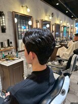 バーバーブロス 長堀店(BARBER BROS) 【BarBerBROS】サイド&襟足のダウンパーマ