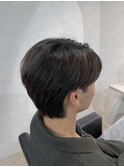 毛流れセンターパート