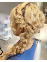 ヘアセット ナゴヤ ラビット(hair set NAGOYA RABBIT) 編みおろし