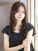 カーム(calm) ダークパープル/ナチュラルショート/夏のヘアアレンジ/川崎