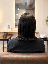 マセナ(MASSENA)&nbsp;肩ライン切りっぱなしボブ