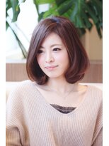 ミリム 栄矢場町店(MIRiM)&nbsp;【ミューズ栄】オトナかわいいワンカールボブby森下