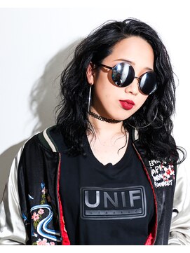 ニコヘアー(niko hair) ウエーブかきあげ▼LINEID@vey3047y