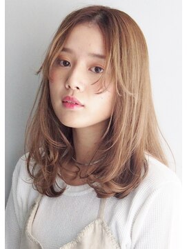 マージュ ギンザ(marju GINZA) ワンカールミディ―×シースルーカラー