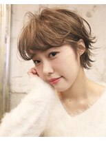 キャンバス(CANVAS)&nbsp;耳かけで美人ショートボブ