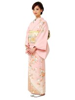 ゲッカビジン(GEKKABIJIN)&nbsp;レンタル訪問着AS25 32000円《東京着物レンタル六本木月下美人》