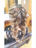 ツイン編み込み(*^^*)ルーズツイン♪