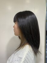 アズール 草加(azule) チラ見えグレージュインナーカラー